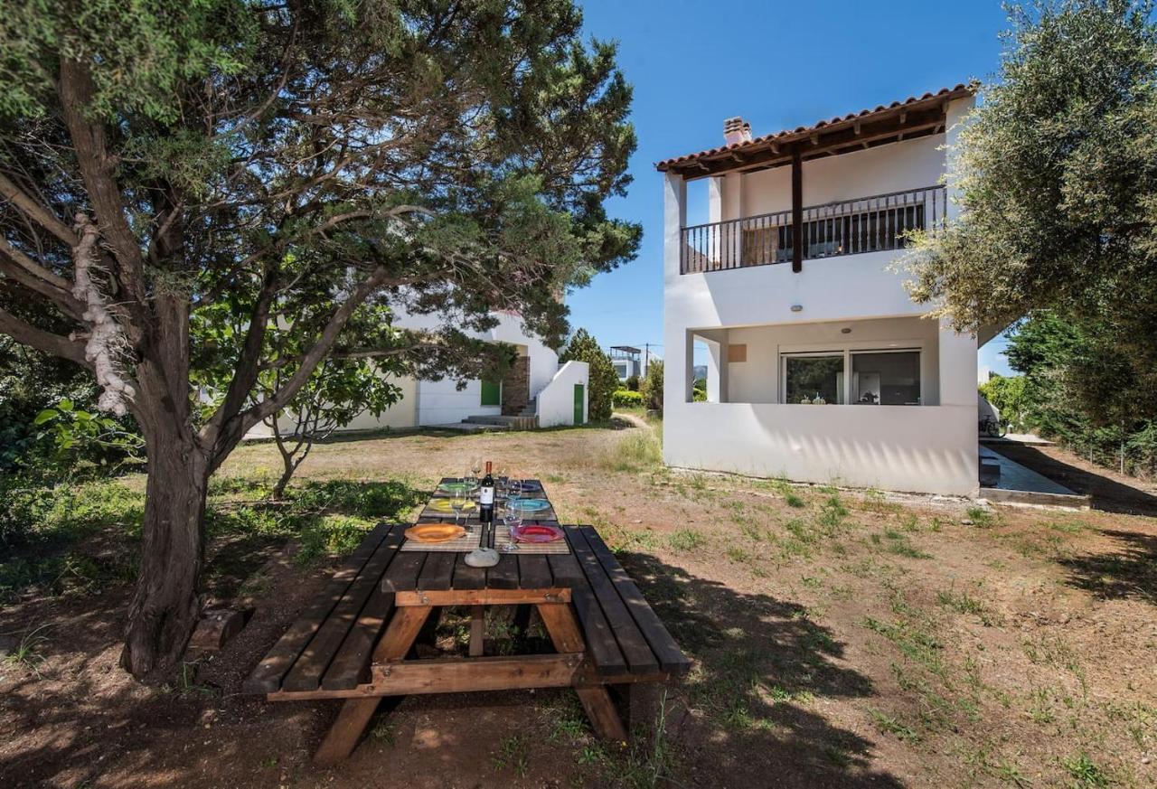 Cedrus And Sea, Beachfront House, Gennadi, Rhodes Exterior foto