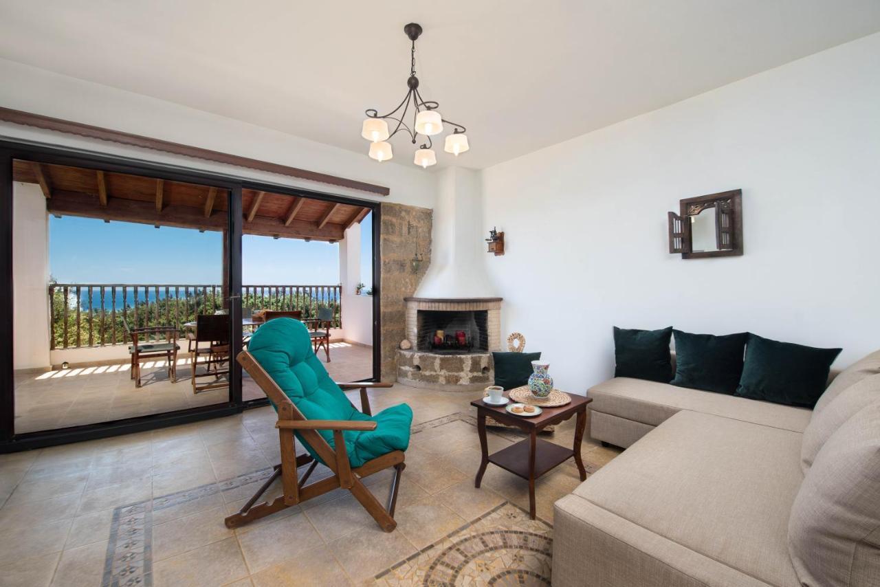 Cedrus And Sea, Beachfront House, Gennadi, Rhodes Exterior foto